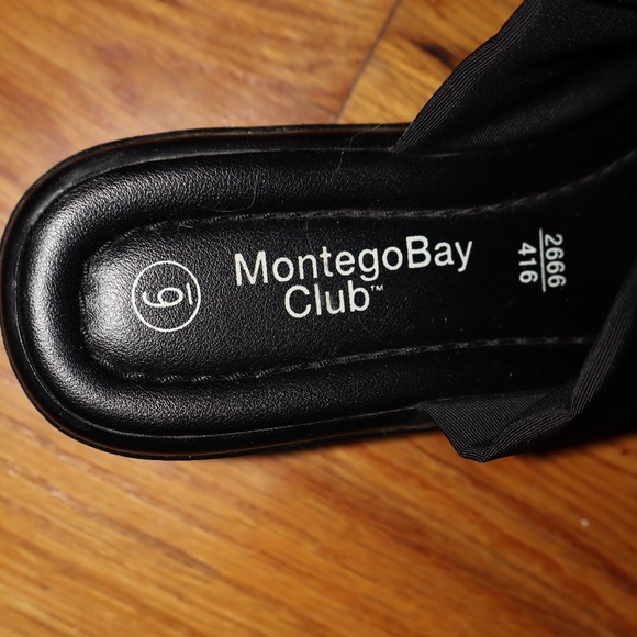 Vintage Platform Open Toe Mules - Women's 6 - Picture 5 of 7